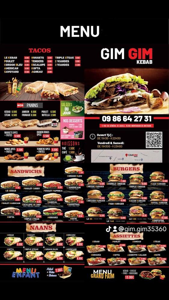 Gim Gim Kebab - Menu Image 1